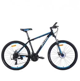 Dengjiam Fahrrad 24-Gang-Doppelscheibenbremse Aus Aluminiumlegierung, Mountainbike-Black_Blue_150-165Cm_24