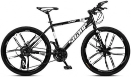 Suge Fahrräder Elektro-Bike 26 Zoll Folding Fat Tire Bike Schnee Mountain Bikes, Herrendoppelscheibenbremse Mountain Bike, Fahrrad Adjustable Seat, High-Carbon Stahlrahmen E-Bike