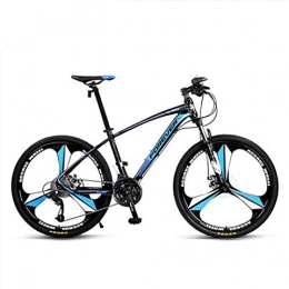 XDOUBAO Fahrräder Fahrrad Fahrrad Mountainbikes hometrainer fahrrad elektrisches Fahrrad Aluminiumlegierung Rahmen 27-Gang-Scheibenbremse einteiliges Rad Mountainbike Outdoor Downhill MTB Qualitätsfahrrad-Schwarz Blau