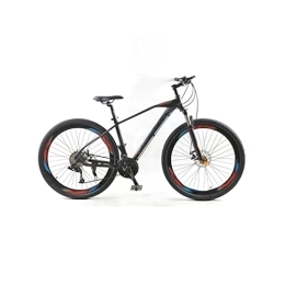  Fahrräder Fahrräder für Erwachsene Fahrrad Mountain Bike Road Bike 30-Speed Aluminium Legierung Frame Variable Speed Double Disc Brake Bike (Color : 24-Black Red)