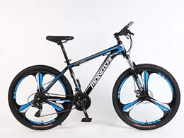 Feiteng Fahrräder Feiteng 26 Zoll Mountainbike 24-Gang-Scheibenbremse Aluminiumlegierung Rahmen Kohlenstoffstahl Stoßdämpfer, Blau