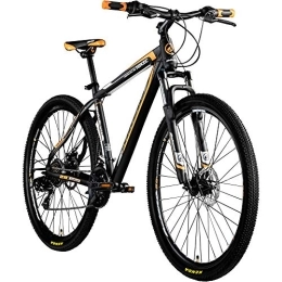 Galano Fahrräder Galano 29 Zoll MTB Toxic / Pulse Mountainbike Scheibenbremsen Shimano Tourney (Schwarz / Orange)