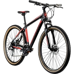 Galano Fahrräder Galano MTB Hardtail 29 Zoll Fahrrad Heat Mountainbike 24 Gänge Mountain Bike (schwarz / rot, 48 cm)