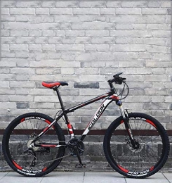 GBX Mountainbike GBX Fahrrad, Faltbares Mountainbike Mit Weichem Schwanz, Doppelscheibenbremse / Rahmenrahmen Aus Kohlenstoffhaltigem Stahl, Offroad-Strand-Schneemobilfahrrad, 26-Zoll-Rder, Wei, 21-Gang