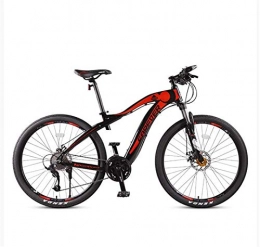 GMZTT Mountainbike GMZTT Unisex-Fahrrad. Adult 27, 5 Zoll Mountainbike, Fully Aluminium Upgrade-Legierung Schnee Bikes, Doppelscheibenbremse City Road Fahrrad, 27 Geschwindigkeit (Color : Red)