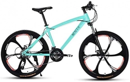 GMZTT Mountainbike GMZTT Unisex-Fahrrad. Erwachsene 24 Zoll Mountainbike, Strand Snowmobile Fahrrad, Doppelscheibenbremse Fahrrder, Alufelgen, einen Mann eine Frau General Purpose (Color : Blue, Size : 27 Speed)