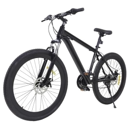 HINOPY 26 Zoll Mountainbike, 21 Gang Rennrad Fahrräder Kohlenstoffstahl mit Scheibenbremse Vorne und Hinten für Jungen, Mädchen, Damen & Herren