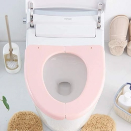 HWZXC WC-Matte, ANK Abdeckung WC-Sitzkissen Pad verdickt Universal wasserdicht Reißverschluss Bad warmen Kunststoff Klapp-A