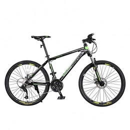 Implicitw Mountainbike Implicitw 27 Fahrrad mit Variabler Geschwindigkeit Mountainbike Doppelscheibenbremse Felge aus Aluminiumlegierung-Schwarz Grün