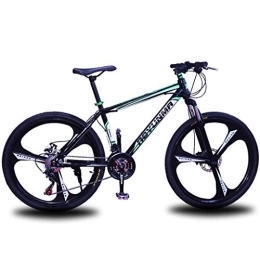 JLRTY Fahrräder JLRTY Mountainbike Fahrrad Mountainbikes Unisex 26 ‚‘ Leicht Aluminium Rahmen 24 / 27 Geschwindigkeit Scheibenbremse Doppelaufhebung (Color : Green, Size : 27speed)