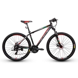 JLRTY Fahrräder JLRTY Mountainbike Mountain Bike, Männer / Frauen Aluminium Rahmen for Fahrräder, Doppelscheibenbremse Und Vorderradaufhängung, 27, 5-Zoll-Rad, 24-Gang (Color : Red)