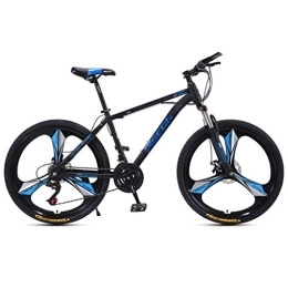 JLRTY Mountainbike JLRTY Mountainbike Mountainbike, Fahrräder 26 ‚‘ Rad Leichte Carbon-Stahlrahmen 24 / 27 / 30 Geschwindigkeiten Scheibenbremse Vorderachsfederung (Color : Blue, Size : 24speed)