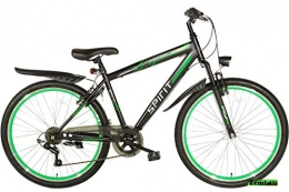 Jungen Fahrrad Delta 26 Zoll, (Mountainbike für Jungs) 6 Gang, schwarz-grün