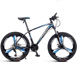 Kays Mountainbike Kays Mountainbike Mountainbikes, 26" Männer / Frauen MTB Fahrräder, Leichtes Aluminium Rahmen, Doppelscheibenbremse Vorderradfederung, 27 Geschwindigkeit (Color : Blue)
