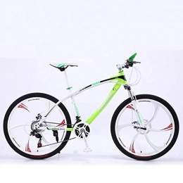 KFDQ Mountainbike KFDQ Fahrrad Fahrrad Outdoor Cycling Fitness Tragbares Fahrrad, 24-Zoll-Mountainbikes, Soft-Tail-Fahrrad aus Kohlenstoffstahl, Doppelscheibenbremse, Fahrrad für Erwachsene mit variabler Geschwindigke