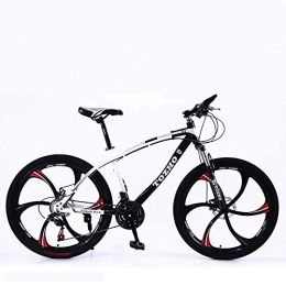 KFDQ Fahrräder KFDQ Fahrrad Fahrrad Outdoor-Radfahren Fitness Tragbares Fahrrad, 26-Zoll-Mountainbikes, Soft-Tail-Fahrrad aus Kohlenstoffstahl, Doppelscheibenbremse, Fahrrad für Erwachsene mit variabler Geschwindig