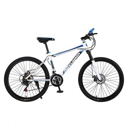 havecolor Fahrräder Kohlenstoffreicher Stahl Strong 26 Zoll Mountainbike Fully, geignet ab 150 cm-185cm, Scheibenbremse vorne und hinten, , Vollfederung, Jungen-Herren Fahrrad, mit Vorder- und Hinterschutzblech (Blau)