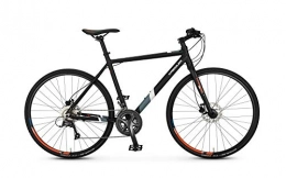 Kreidler Fahrräder Kreidler Stack 6.0 Sport, 16 Gang Kettenschaltung, Herrenfahrrad, Modell 2020, 28 Zoll, schwarz matt, 55 cm