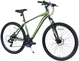 KRON Fahrräder KRON TX-100 Aluminium Mountainbike 28 Zoll | 21 Gang Shimano Kettenschaltung mit Scheibenbremse | 16 Zoll Rahmen MTB Erwachsenen- und Jugendfahrrad | Oliv Grün
