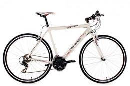 KS Cycling Mountainbike KS Cycling Fitnessbike 28'' Lightspeed weiß Alu-Rahmen RH 56 cm