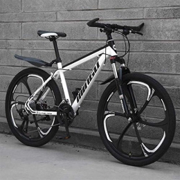 LBWT Fahrräder LBWT Adult Mountainbike, Off-Road-Fahrrad, High Carbon Stahlrahmen, Scheibenbremsen Stoßdämpfung, Geschenke (Color : Red, Size : 30 Speed)