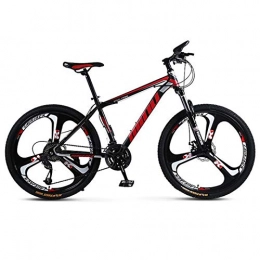 LBWT Fahrräder LBWT Dämpfung Mountain Bike, Männer City Road Bike, Precision Shifting, Scheibenbremse, Outdoor Sport, Geschenke (Color : Black red, Size : 30 Speed)