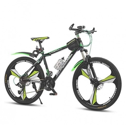 LBWT Fahrräder LBWT Dämpfung Mountainbike, 26 Zoll Erwachsener Variable Speed-Straßen-Fahrrad, Dual Disc Brake, Outdoor Sport, Geschenke (Color : Green, Size : 24 Speed)