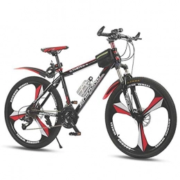 LBWT Fahrräder LBWT Outdoor-Mountainbike, 26 Zoll City Road Fahrrad, High Carbon Stahlkörper, 27 Geschwindigkeit, Geschenke (Color : Red)