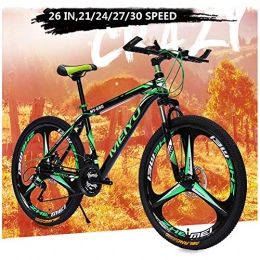 LDLL Mountainbike 26 Zoll, Scheibenbremsen Aluminiumlegierung Hardtail MTB, Mehrere Terrain Variable Geschwindigkeit Jugend Fahrrad