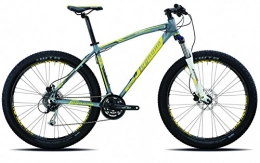 Legnano Fahrräder Legnano 27, 5+ Mountainbike Duran 24 Gang, Rahmengröße:40 cm, Farbe:matt-dunkelgrau-gelb
