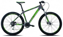 Legnano Fahrräder Legnano 27, 5 Zoll Mountainbike Lavaredo 24 Gang, Rahmengröße:38 cm, Farbe:dunkelgrau-grün-schwarz