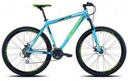 Legnano Fahrräder Legnano 29 Zoll Mountainbike Andalo 21 Gang, Rahmengröße:40 cm, Farbe:matt-hellblau-grün