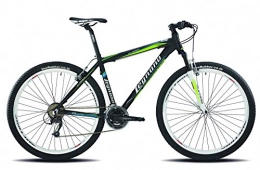 Legnano Fahrräder Legnano 29 Zoll Mountainbike Val Gardena 21 Gang, Rahmengröße:40 cm, Farbe:matt-schwarz-grün