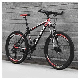 LHQ-HQ Fahrräder LHQ-HQ Outdoor-Sport 26" Vorderradfederung mit Variabler Geschwindigkeit HighCarbon Stahl Mountain Bike geeignet for Jugendliche ab 16 Jahre 3 Farben, Schwarz Outdoor-Sport Mountainbike