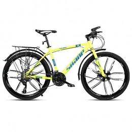 LILIS Fahrräder LILIS Mountainbike Fahrrad-Erwachsene Straßen-Fahrräder Mountainbike MTB Einstellbare Geschwindigkeit for Männer und Frauen 26in Räder Doppelscheibenbremse (Color : Green, Size : 30 Speed)