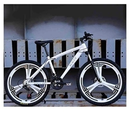 LILIS Fahrräder LILIS Mountainbike Fahrrad Mountainbike MTB Erwachsene Straßen-Fahrräder for Männer und Frauen 26in Räder Adjustable Speed-Doppelscheibenbremse (Color : White, Size : 21 Speed)