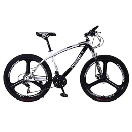 LILIS Mountainbike LILIS Mountainbike Fahrraderwachsene Mountainbike MTB Straßen-Fahrräder for Männer und Frauen 24 / 26in Räder Adjustable Speed-Doppelscheibenbremse (Color : Black-24in, Size : 30 Speed)