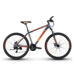 LZZB Fahrräder LZZB Mountainbike 21 Geschwindigkeit 26 Zoll Rad Dual Suspension Fahrrad mit Aluminiumlegierungsrahmen Geeignet für Männer und Frauen Radsportbegeisterte / Orange
