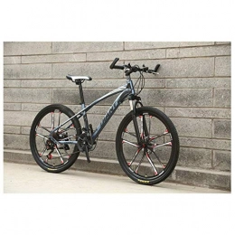 Mnjin Mountainbike Mnjin Outdoor-Sport 26 '' Mountainbike aus kohlenstoffhaltigem Stahl mit 17 '' Rahmen Doppelscheibenbremse 21-30 Geschwindigkeiten, mehrere Farben