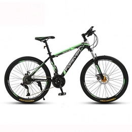 ZMCOV Fahrräder Mountainbike 24 / 26 Zoll, MTB-Fahrrad Mit Speichenrad, Unisex Rennräder, Doppelstoßdämpfer-Scheibenbremsgeschwindigkeit Einstellbar, 27 Speed, 26Inch