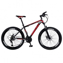 WZLJW Fahrräder Mountainbike, 66 cm (26 Zoll), 21 Gnge, Rennrder, Heimtrainer, volle Federung, einfacher Stil Fahrrad (rot) ggsm (Farbe: rot, Gre: -)