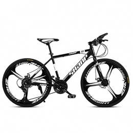 WGYDREAM Fahrräder Mountainbike Mountain Bike MTB 26 Zoll Mountainbikes Stahl-Rahmen Hardtail Ravine Bike, Doppelscheibenbremse und Vorderradaufhängung Mountainbike Mountain Bike MTB ( Color : Black , Size : 24-speed )