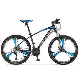 WGYDREAM Fahrräder Mountainbike Mountain Bike MTB Bergfahrräder 26" Zoll Leichte 27 / 30 Geschwindigkeiten Aluminium Rahmen Federung Vorne Scheibenbremse Mountainbike Mountain Bike MTB ( Color : Blue , Size : 27speed )