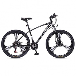 WGYDREAM Mountainbike Mountainbike Mountain Bike MTB Mountainbike, 26inch Mag Rad, Stahl-Rahmen for Fahrräder, 24 Speed, Double Scheibenbremse und Vorderradaufhängung Mountainbike Mountain Bike MTB ( Color : Black+White )