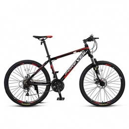 WGYDREAM Fahrräder Mountainbike Mountain Bike MTB Mountainbike, Aluminium-Legierung Fahrrad, Doppelscheibenbremse und Vorderradaufhängung, 27 Geschwindigkeit, 26" Rad Mountainbike Mountain Bike MTB ( Color : Black )