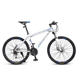 WGYDREAM Fahrräder Mountainbike Mountain Bike MTB Mountainbike, Aluminium-Legierung Fahrrad, Doppelscheibenbremse und Vorderradaufhängung, 27 Geschwindigkeit, 26" Rad Mountainbike Mountain Bike MTB ( Color : White )