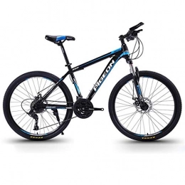 WGYDREAM Mountainbike Mountainbike Mountain Bike MTB Mountainbike / Fahrräder, 27 Speed ​​Carbon Stahlrahmen, Vorderradaufhängung Und Dual Disc Brake, 26inch-Speichen Felgen Mountainbike Mountain Bike MTB ( Color : Blue )