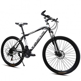 WGYDREAM Fahrräder Mountainbike Mountain Bike MTB Mountainbike, Stahl-Rahmen Hardtail Fahrräder, Vorderachse Und Doppelscheibenbremse, 26-Zoll-Räder Mag Mountainbike Mountain Bike MTB ( Color : Black , Size : 27-speed )