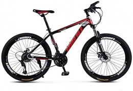 giyiohok Mountainbike Mountainbike Unisex MTB-Fahrradrahmen mit hohem Kohlenstoffgehalt aus Stahl 26-Zoll-Mountainbike 21 / 24 / 27 / 30 Geschwindigkeiten mit Scheibenbremsen