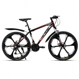 NC HILAND 26 Inch Steel Frame MTB 21 Speed Bicycle Mountain Bike Bicycle with SAIGUAN Shifter and Double Disc Brake